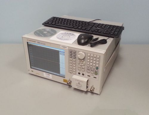 Agilent / HP E5072A Network Analyzer, 30 kHz to 8.5 GHz + Option 008 017 1E5 285