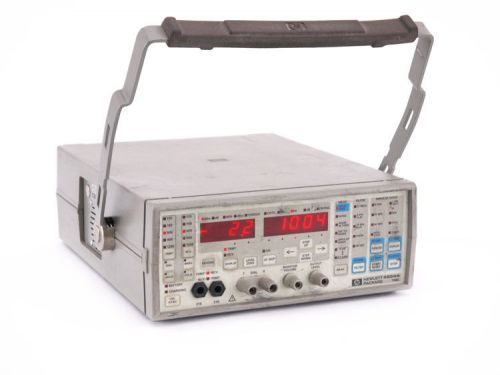 HP Agilent 4934A TIMS Transmission Impairment Measuring System 200kHz Opt 021