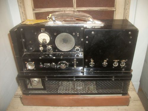 Vintage portable transmitter military telephone radio transmitter??? electronic for sale