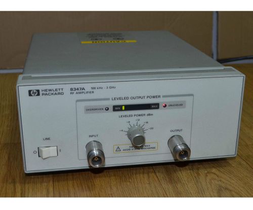 HP 8347A 100kHz-3Ghz RF Amplifier