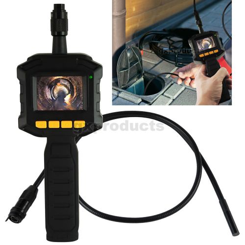 Industrial Borescope Video Inspection Camera Color LCD Endoscope Monitor 8mm dia