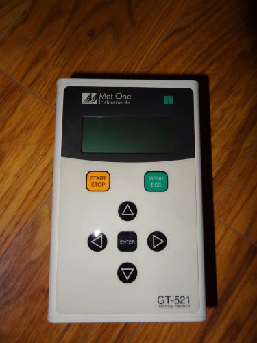 Met one instruments gt-521, two channel particle counter for sale
