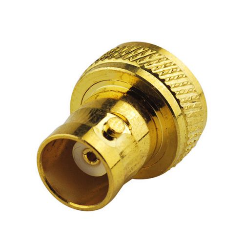 Goldplated BNC Female to SMA Female Jack RF adapter connector for Audio Wireless