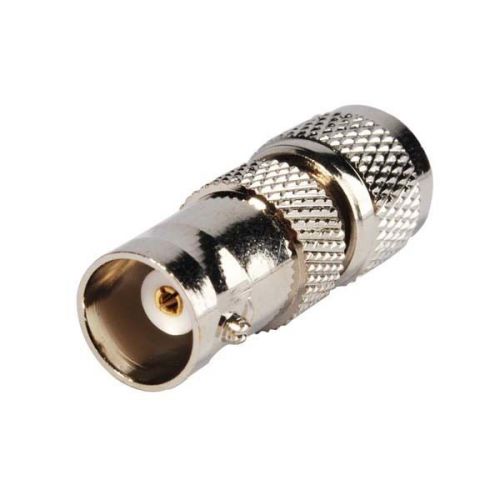 2pcs mini uhf male plug to bnc female jack straight rf coaxial connector adapter for sale