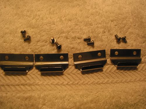 4 used section clips for 8566, 8568 series analyzers &amp; others  test equipment