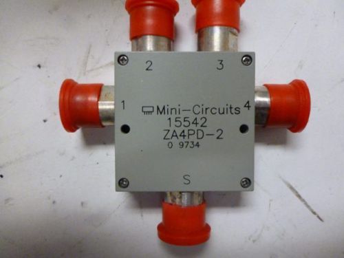 New mini-circuits 15542 power splitter/combiner zfdc-10-4 50 ohms, 0-0.5ghz l230 for sale