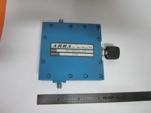 ARRA VARIABLE ATTENUATOR  RF MICROWAVE FREQUENCY  BIN#1E-P-11