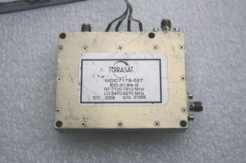Ceragon terrasat microwave rf mixer module 7.1-7.91ghz ed-0194-0 mdc7179-027 for sale