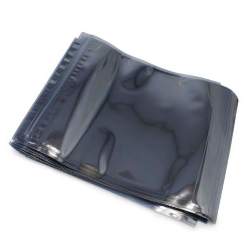 50pcs anti-static esd pack zip lock reclosable shielding bags 238x210mm for sale