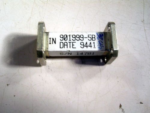 MDC  WR 28 WAVEGUIDE STRIGHT SECTION MODEL 901999-5B
