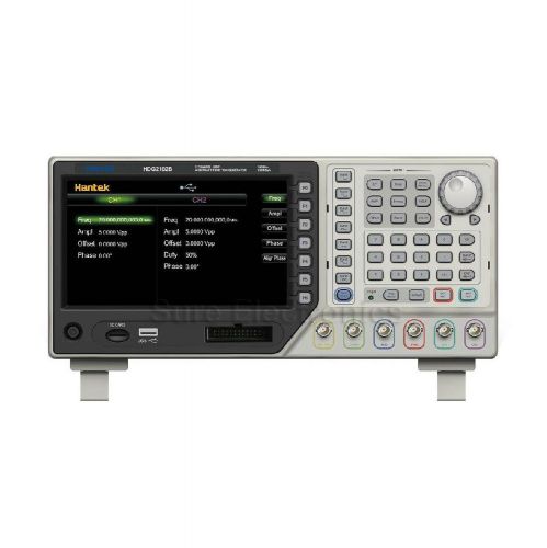 Hantek hdg2002b function/arbitrary waveform generator 2 channels 16bits 250msa/s for sale
