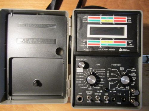Triplett Model 5  Loop Tester with  probes,new in box.