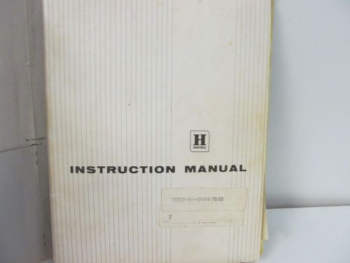 Honeywell Electronik 17 Four Pen Strip Chart Recorder Instruction Manual w/schem