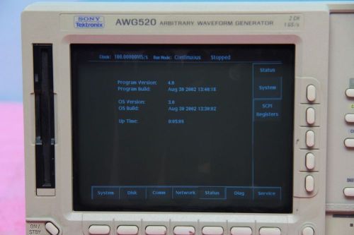 Tektronix awg520 arbitrary waveform generator 2channel / 1gs/s for sale