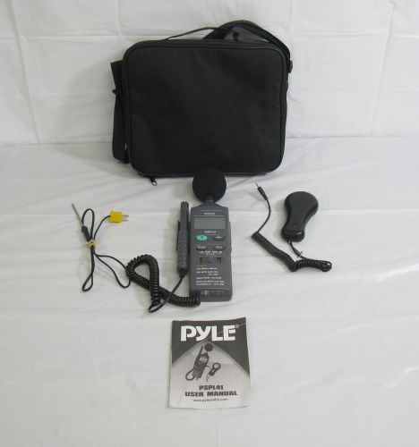 Pyle pspl41 digital 4-in-1 multifunction environment meter for sale