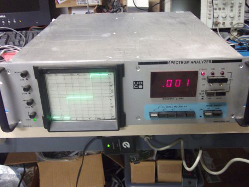 UNHOLLTZ-DICKIE SPECTRUM ANALYZER A-36 UDCO A-36 AS-IS FREE SHIPPING