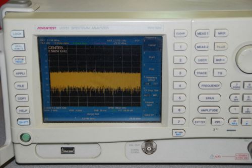 ADVANTEST U3751 USED PORTABLE SPECTRUM ANALYZER 9 KHz to 8 GHz