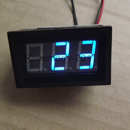 3 digital 0.56&#039;&#039; blue led thermometer temperature meter -30°c~70°c w dc input for sale