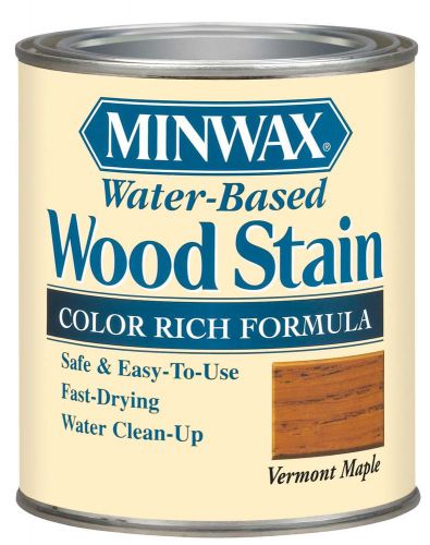 Minwax 61806 1 quart white oak water-based wood stains for sale