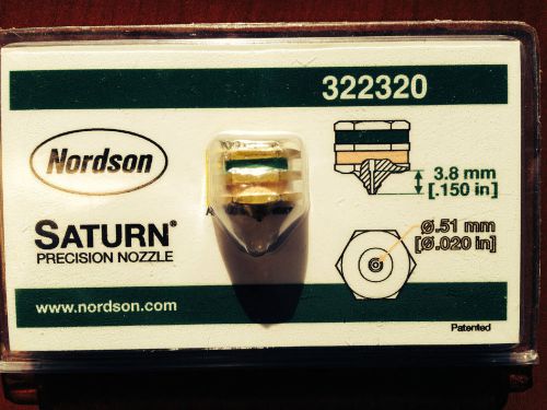 Nordson Saturn glue nozzle 322320 Qty 4