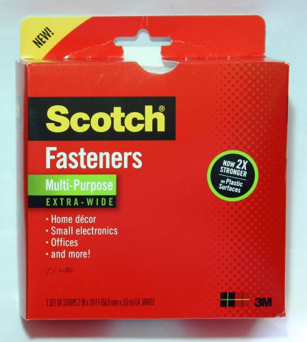3M Scotch Multi-Purpose Re-closable Fasteners White 2in x 10ft rf7080