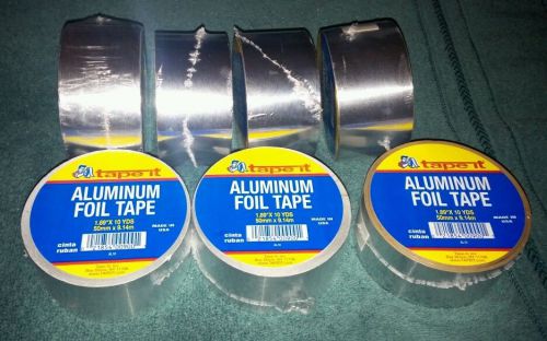 Lot of 7 Tape it Aluminum Foil Tape free ship
