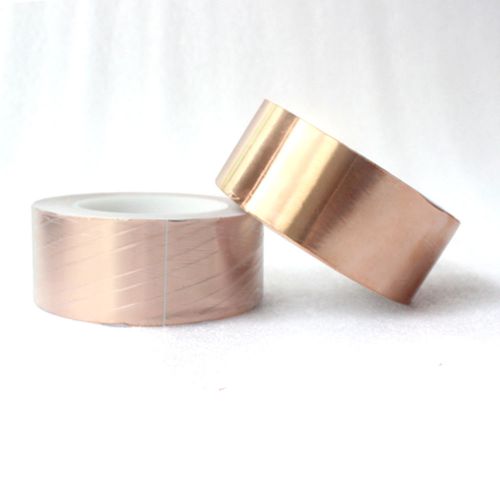 35mm*33m Copper Foil Tape Stripe For BGA ,Guitar, EMC EMI Shielding Mask