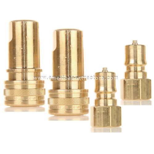 Fosters 1/4&#034; Brass Quick Connect / Disconnect for carpet cleaning extractors USA
