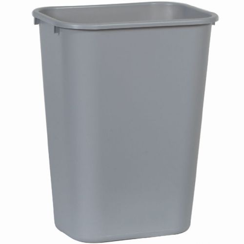 Rubbermaid wastebasket  large  gray. new for sale