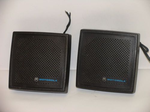Motorola HSN6001 Speakers Lot Of 2 Used Speakers