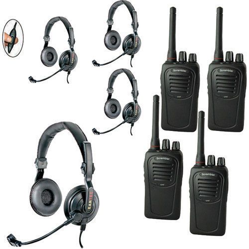 Sc-1000 radio  eartec 4-user  two-way radio slimline double inline sdsc4000il for sale