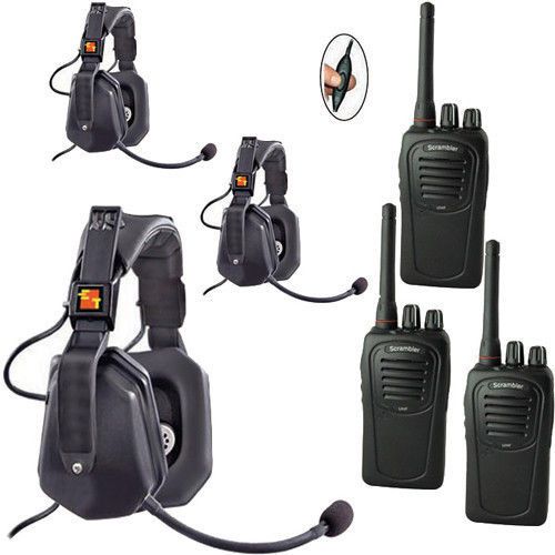 SC-1000 Radio  Eartec 3-User Two-Way Radio Ultra Double Inline PTT UDSC3000IL