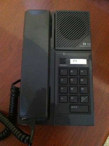 Toa intercom handset station hf-200 mb for sale