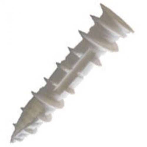 Anch Wall No 8 2-1/4In Flt Wht COBRA ANCHORS Anchors - Hollow Wall 753S White