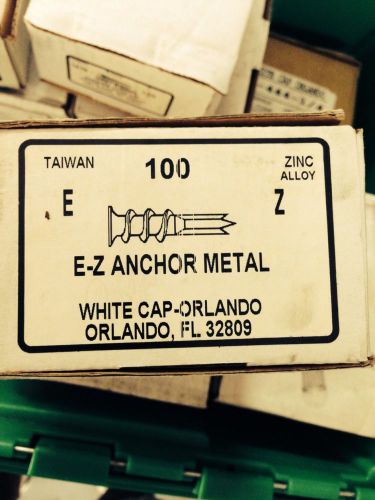 Box of 100 e-z ancor stud drywall anchors for sale