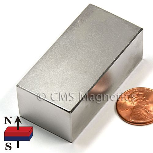 N42 neodymium magnets 2x1x3/4&#034; wind turbine magnets 20 pc for sale