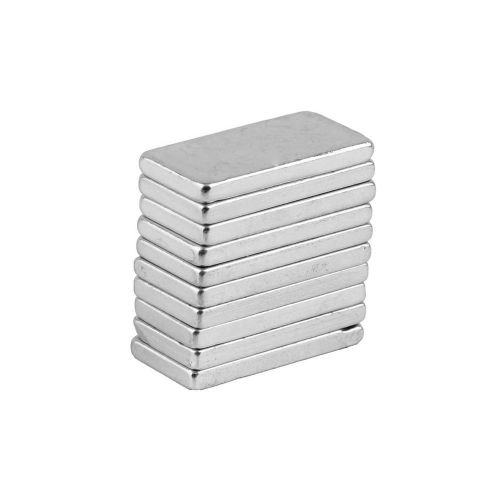 10pcs Super Strong Square Cuboid Block Magnet Rare Earth Neodymium 20x10x2 mm M2