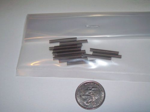 STAINLESS STEEL COMPRESSION SPRING LOT 15 PCS.  .018x.125x1.000  30 COILS