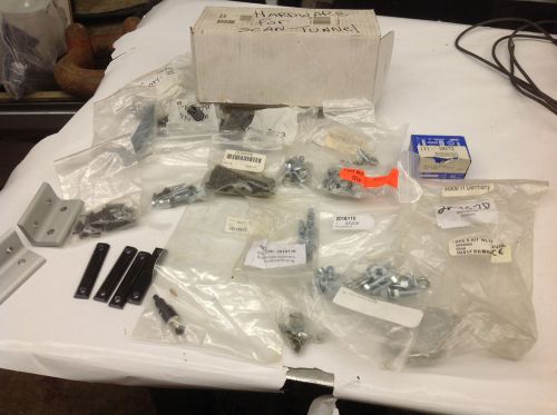 GROUP LOT- Assortment Structural Framing Hardware T-nuts bolts screws plates