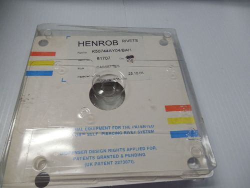 NEW LOT OF 108 HENROB CASSETTE RIVETS K50744AY04/BAH K50744AY04BAH