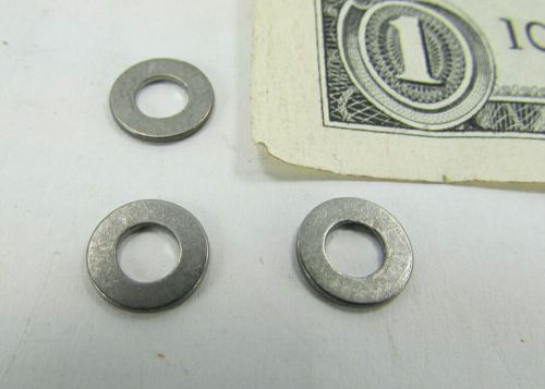 200 #6 or m4 18-8 stainless steel flat washers 5/16 od for machine screws rivets for sale