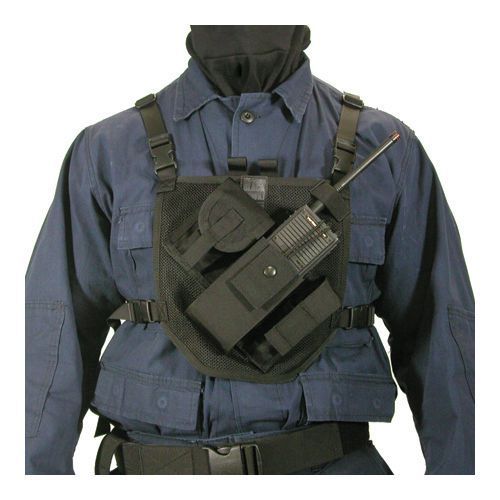 Blackhawk Fire Rescue Public safety Radio Harness (Black)