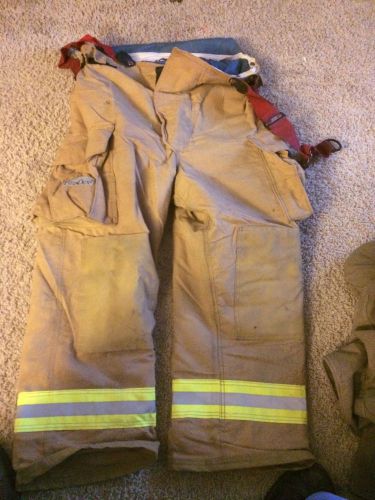 Turnout gear- firedex pants w/ suspenders for sale