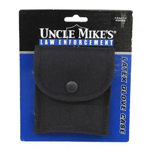 Uncle mike&#039;s single latex glove pouch nylon black for sale
