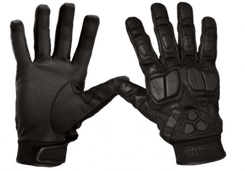 Strong Suit Black SWAT TAC Tacticle Gloves Police Law Enforcement 2 XL