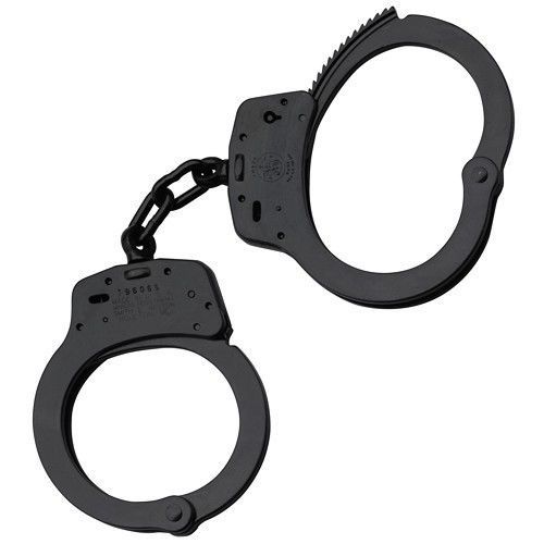 Smith &amp; wesson handcuffs - model 100 (blued) for sale