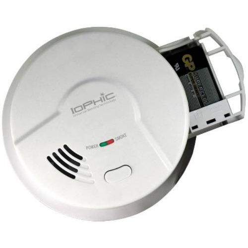 Iophic smoke alarm 120v ac/dc mds107 usi misc alarms and detectors mds107 for sale
