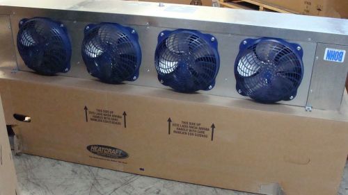 New electric defrost walk in freezer 4 fan evaporator 13,600 btu&#039;s 460v r22 psc for sale