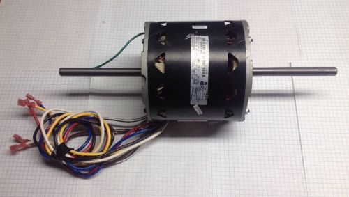 Genteq f48t29a50 1hp 115v 1100 rpm 4-spd dual shaft motor tested - free shipping for sale