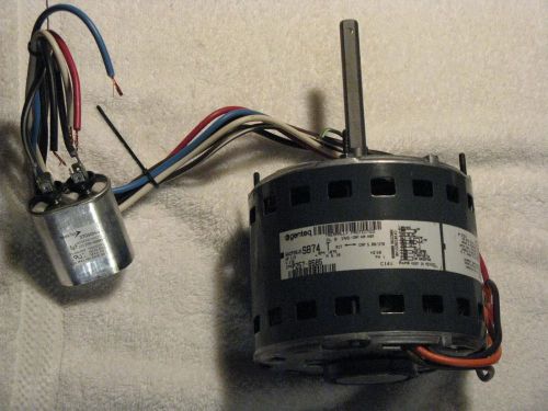 CARRIER BRYANT PAYNE P257-8585 BLOWER MOTOR 5KCP39JGS874T WITH CAPACITOR